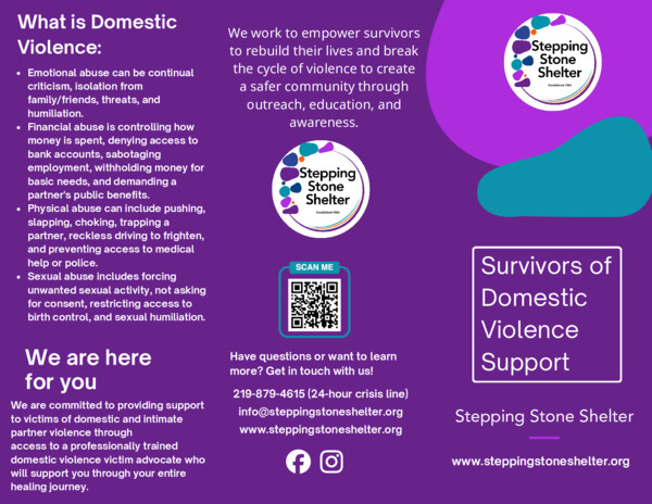 Domestic Violence Survivor Pamphlet